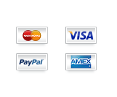PayPal, Visa and MasterCard
